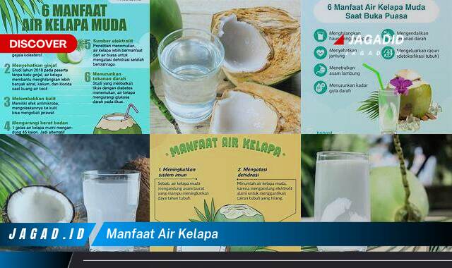 Ketahui 9 Manfaat Air Kelapa yang Wajib Kamu Intip