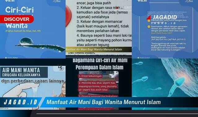 Inilah 10 Manfaat Air Mani bagi Wanita Menurut Islam yang Bikin Kamu Penasaran