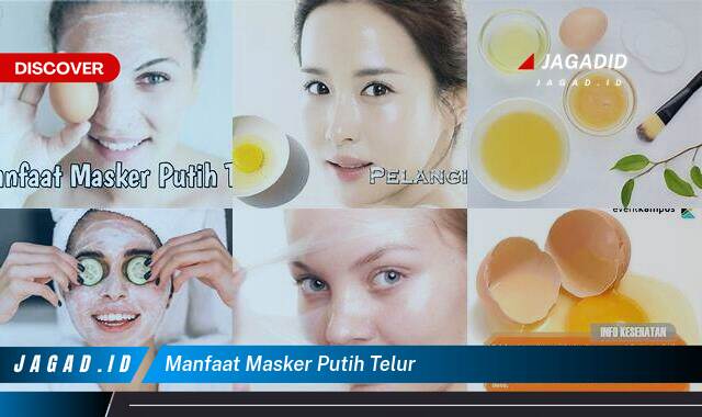 Ketahui 9 Manfaat Masker Putih Telur yang Wajib Kamu Intip