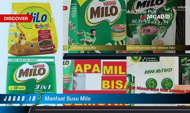 Inilah 10 Manfaat Susu Milo yang Bikin Kamu Penasaran