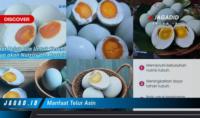 Inilah 8 Manfaat Telur Asin yang Wajib Kamu Ketahui