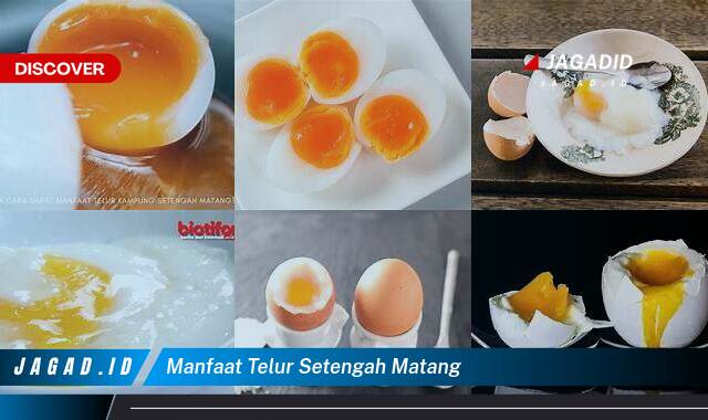 Ketahui 7 Manfaat Telur Setengah Matang yang Wajib Kamu Intip