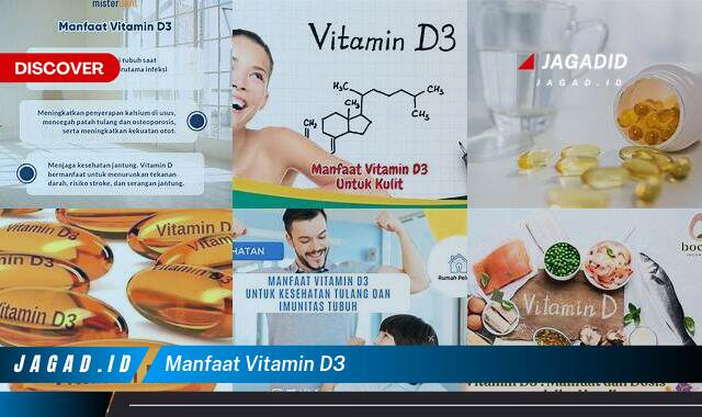 Inilah 9 Manfaat Vitamin D3 yang Wajib Kamu Ketahui