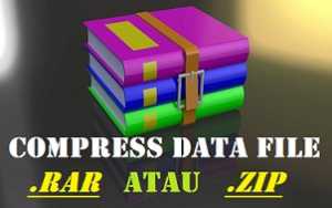 Cara Compress File Menggunakan Winrar PC