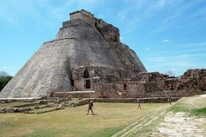 Pyramid of the Magician Uxmal Mexico