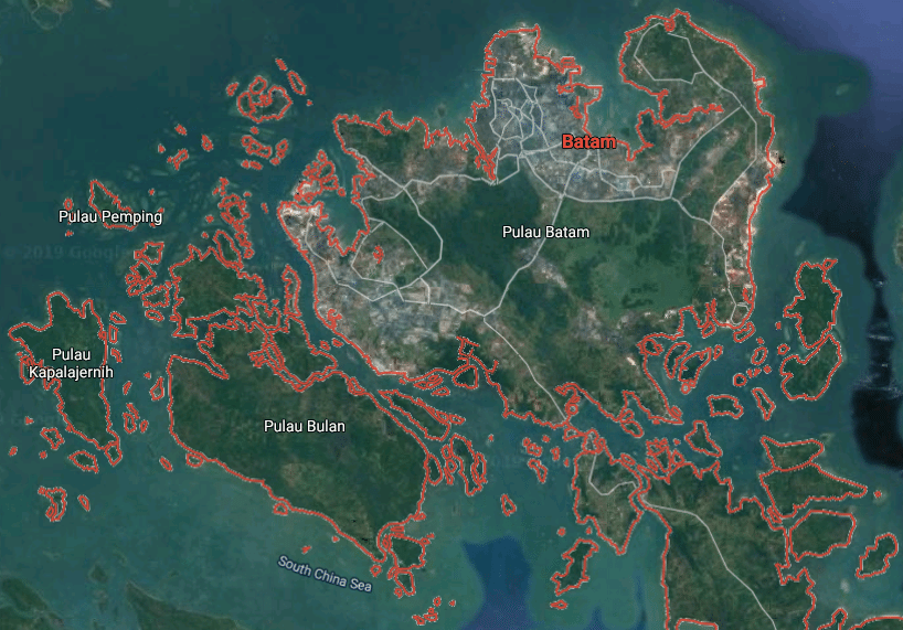 Peta Batam : Sejarah dan Letak Lokasi Geografis - Jagad.id