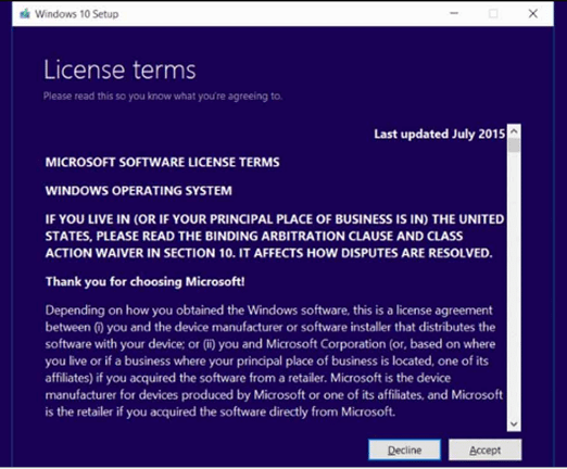 Update Windows 10 Dengan MCT 2
