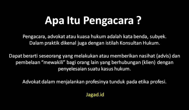 Pengertian Advokat : Peran Dalam Bisnis Dan Struktur Karir - JAGAD ID