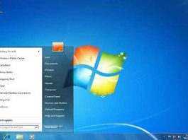 Tampilan Desktop Windows 7