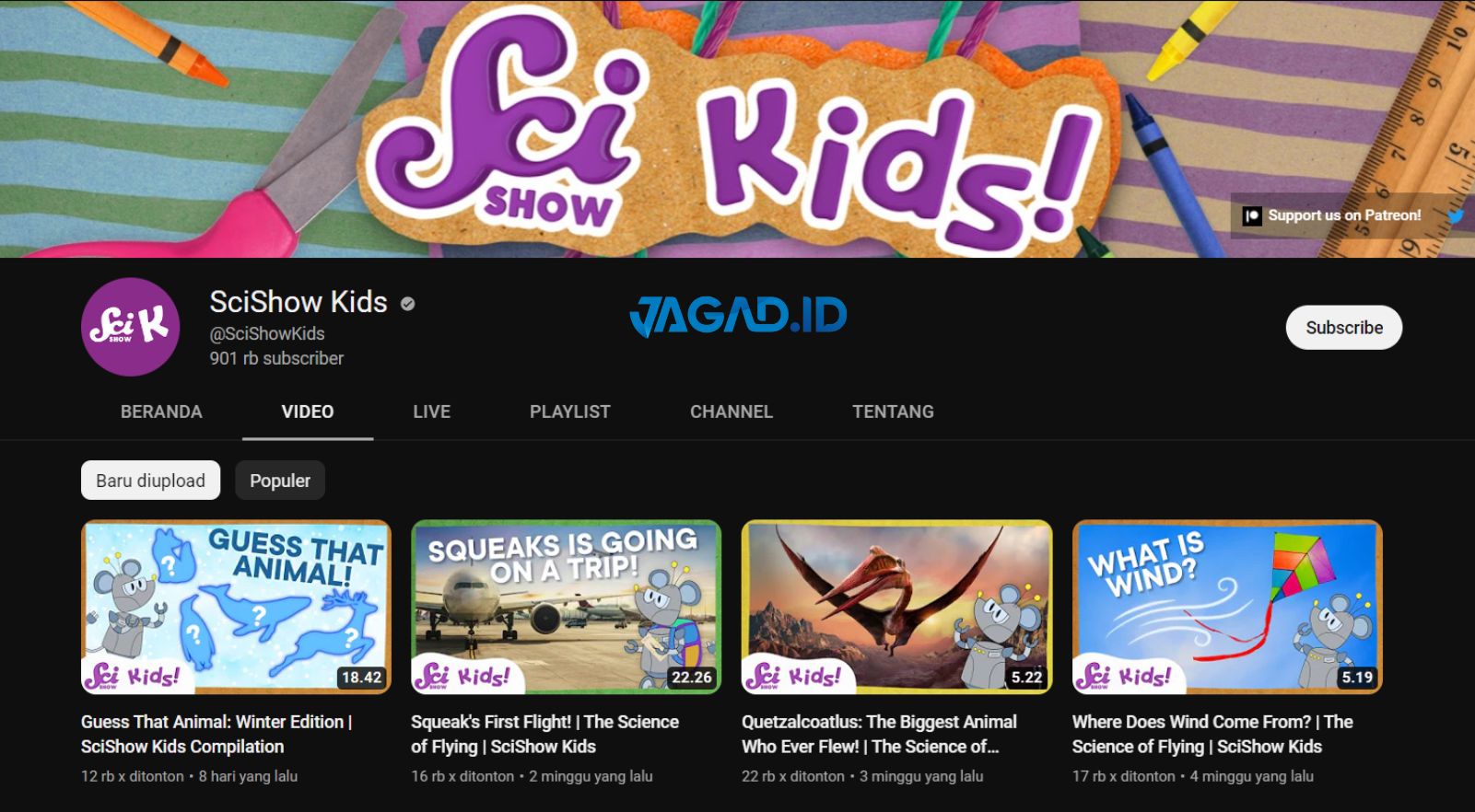 18 Channel YouTube Pendidikan Terbaik Untuk Anak-Anak