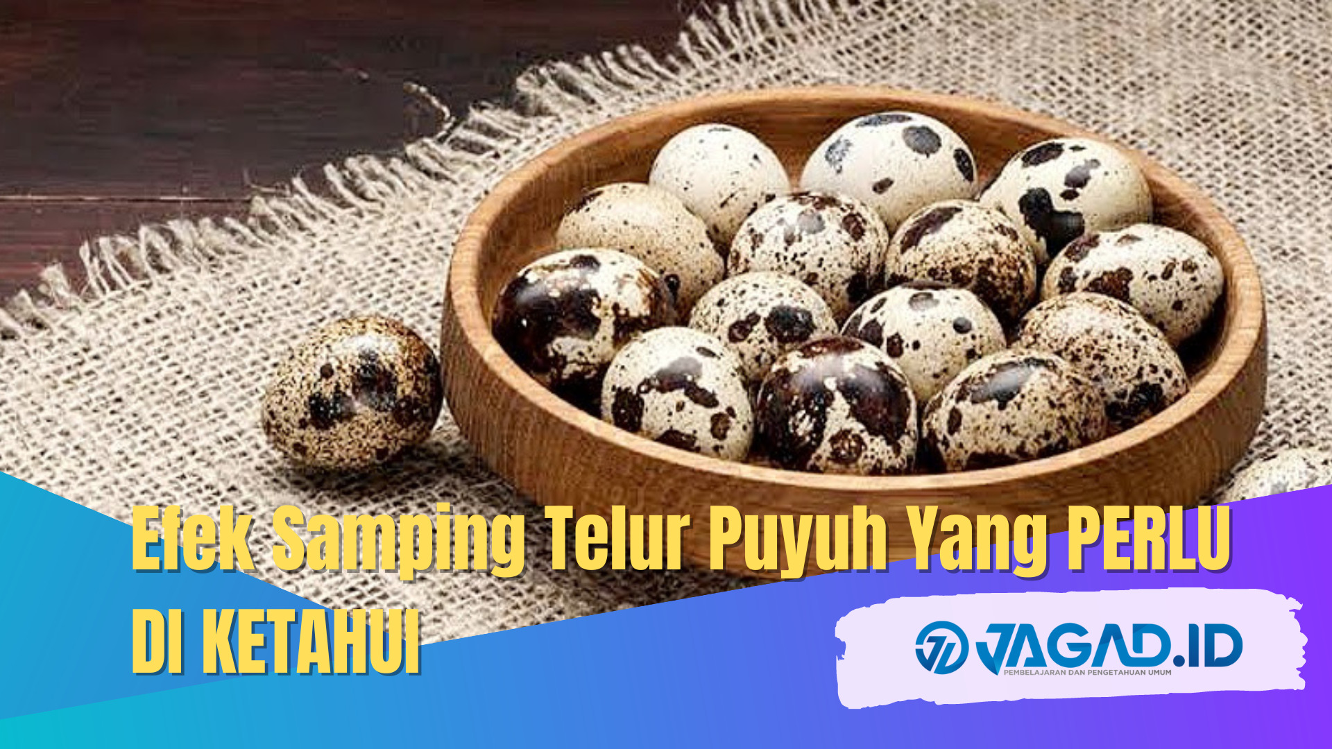 Efek Samping Telur Puyuh