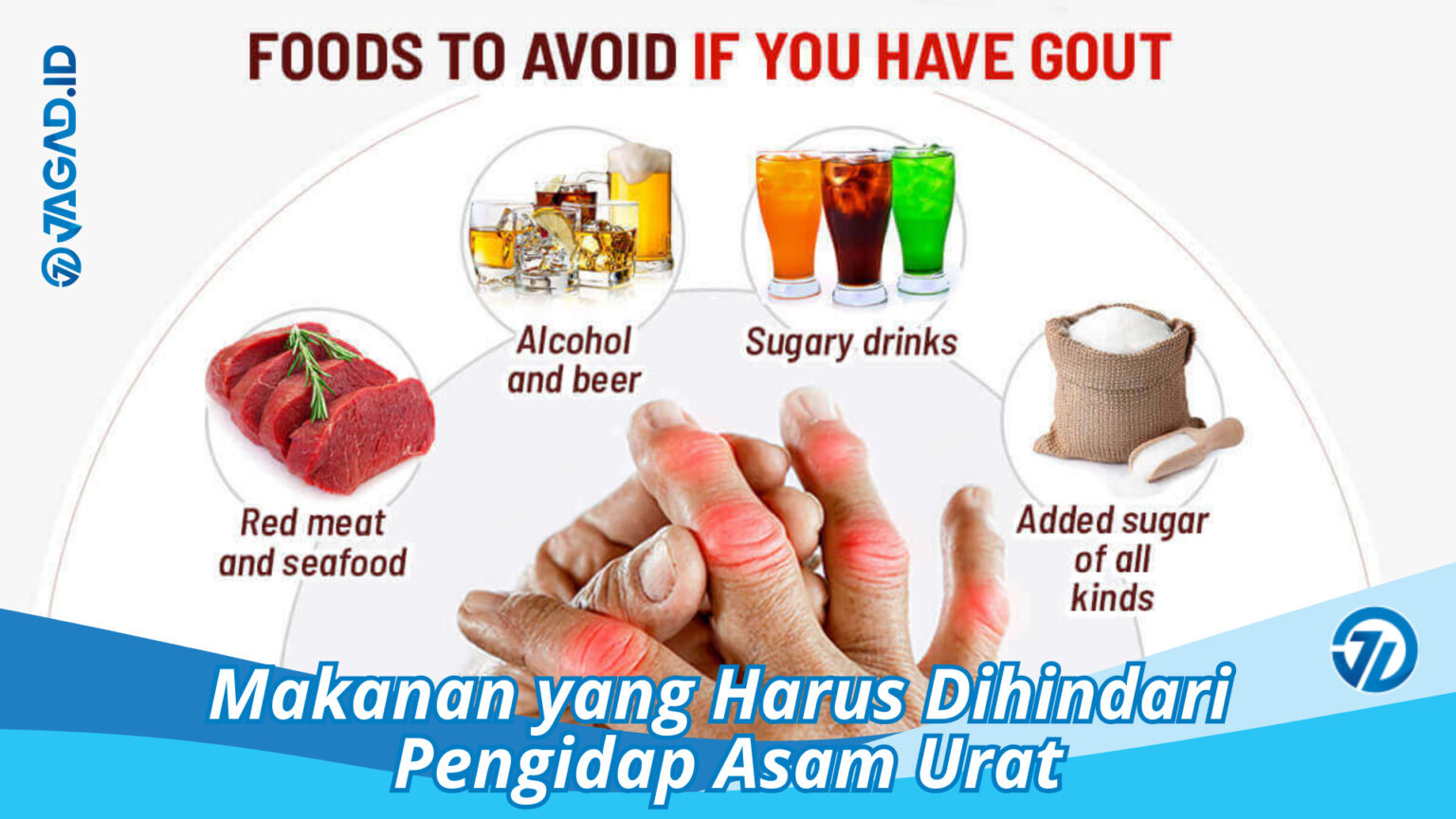 Makanan Yang Harus Dihindari Pengidap Asam Urat Jagad Id