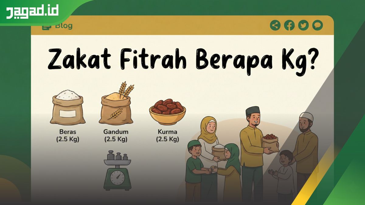 Zakat Fitrah Berapa Kg?