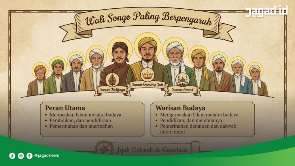 Wali songo paling berpengaruh: siapa, kenapa, dan jejaknya sampai 2026